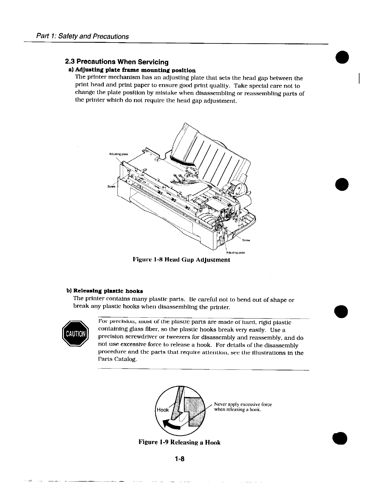 Canon BubbleJet BJC-600 600e Service Manual-2